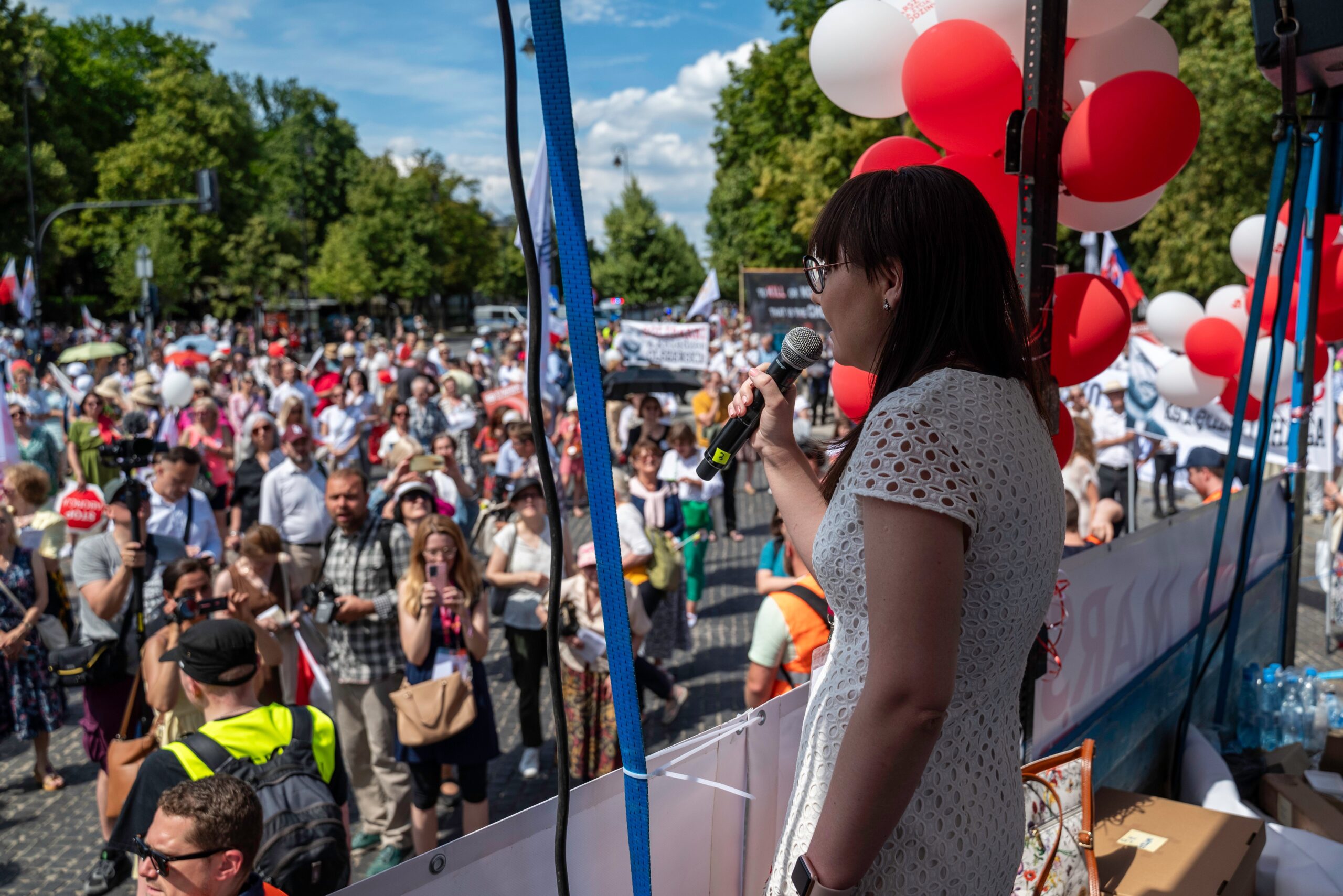 Ulicami Warszawy przeszedł Marsz dla Życia i Rodziny