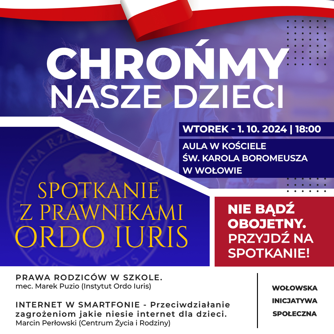 „Internet w smartfonie – przeciwdziałanie zagrożeniom, jakie niesie Internet dla dzieci” – spotkanie w Wołowie