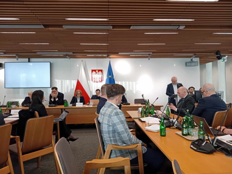 Sejm - wysłuchanie publiczne