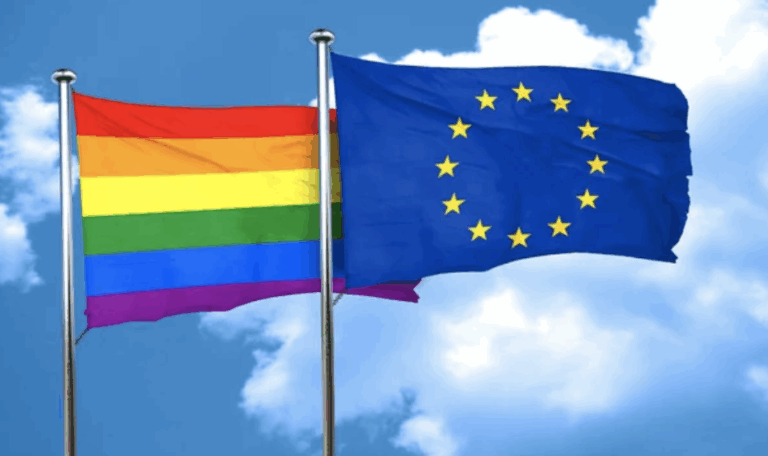 Flaga LGBT i UE