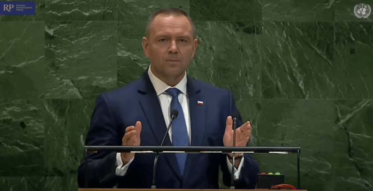 Wystąpienie Prezydenta podczas debaty generalnej 80. sesji Zgromadzenia Ogólnego ONZ