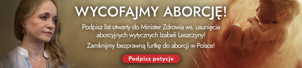Petycja "Wycofajmy aborcję"